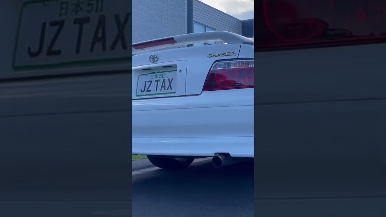 Toyota Chaser Tourer V JZX100 Exhaust sound 