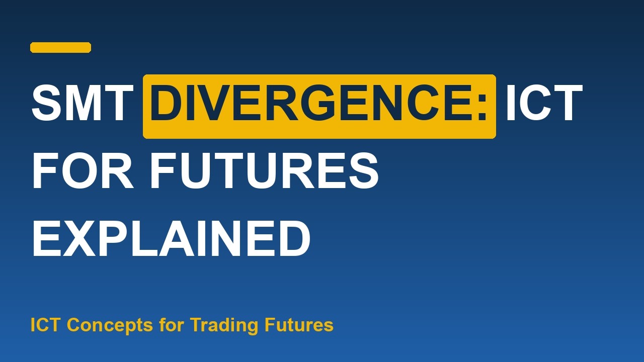 Thumbnail for SMT Divergence: ICT for Futures Explained