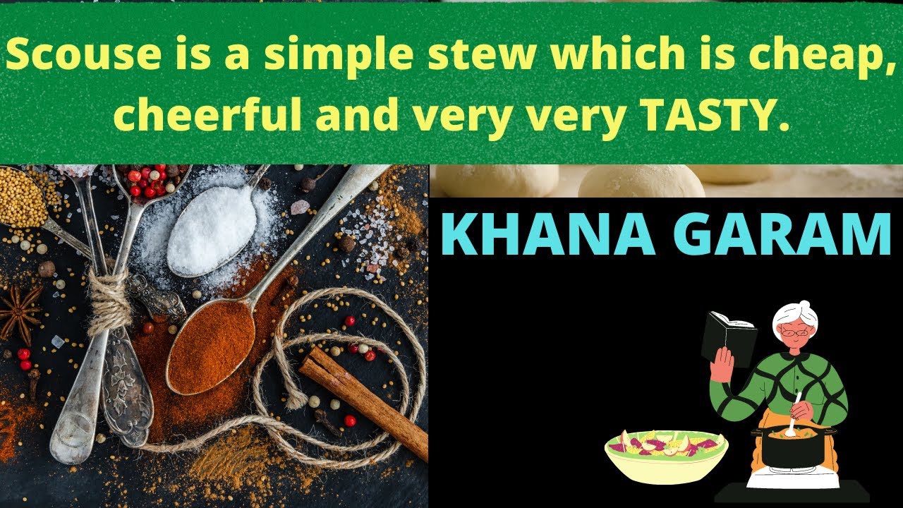 Scouse is a simple stew which is cheap, cheerful and very very TASTY.