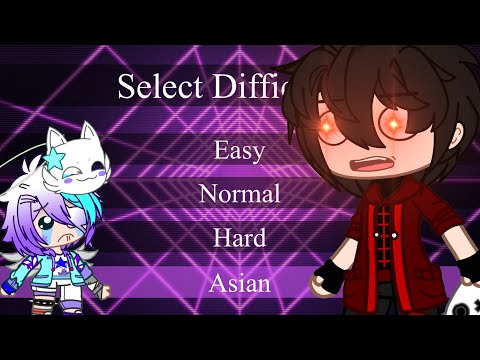 Steven He // When Asian Is A Difficulty Mode 2 // Gacha Club Skit