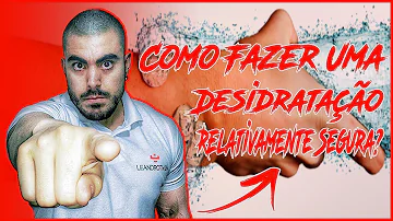 Como desidratar o corpo para definir?