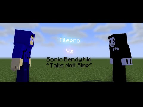 Tilepro Vs Sonic Bendy Kid(Fight Test) #SonicBendyKidAbuse
