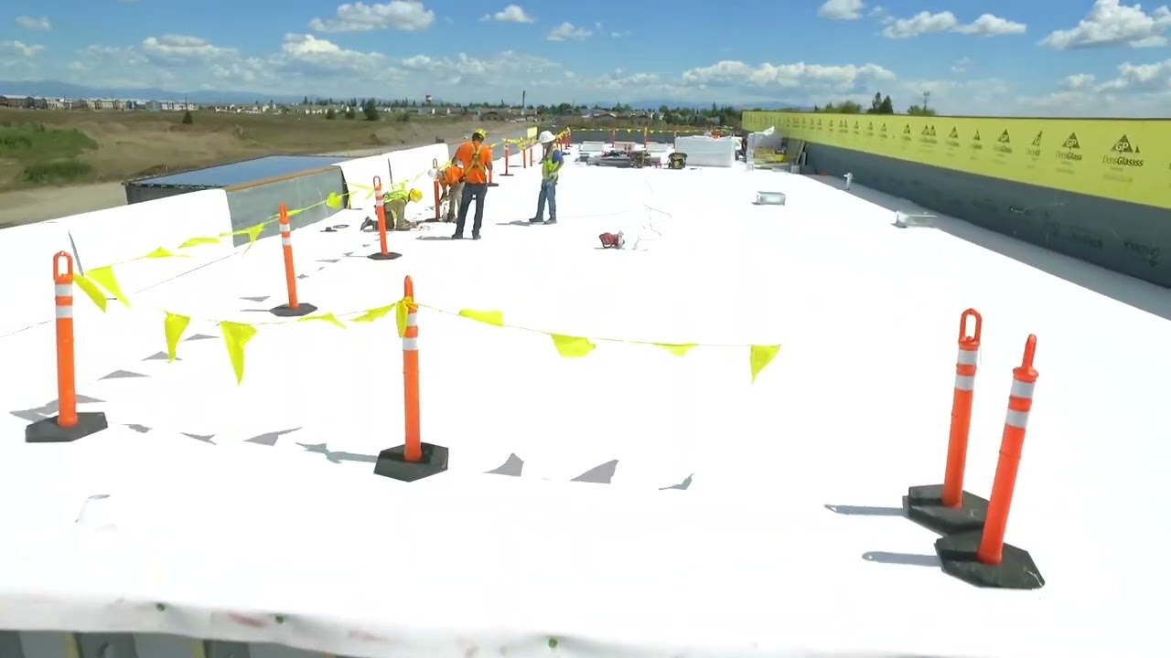 Spokane Tribe Casino New Construction - Commercial Roof Installation