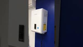 Navien Combi Boiler recently installed in Training Room