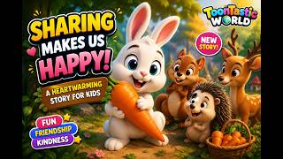 Benny the Rabbit's Carrot Mess | Funny Urdu Moral Story | 3D Cartoon for Kids 2026
