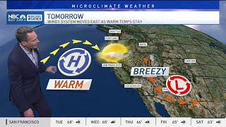 Bay Area forecast: Warming ahead