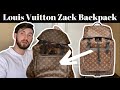 Louis Vuitton LV Zack backpack macassar Brown Leather ref.540729