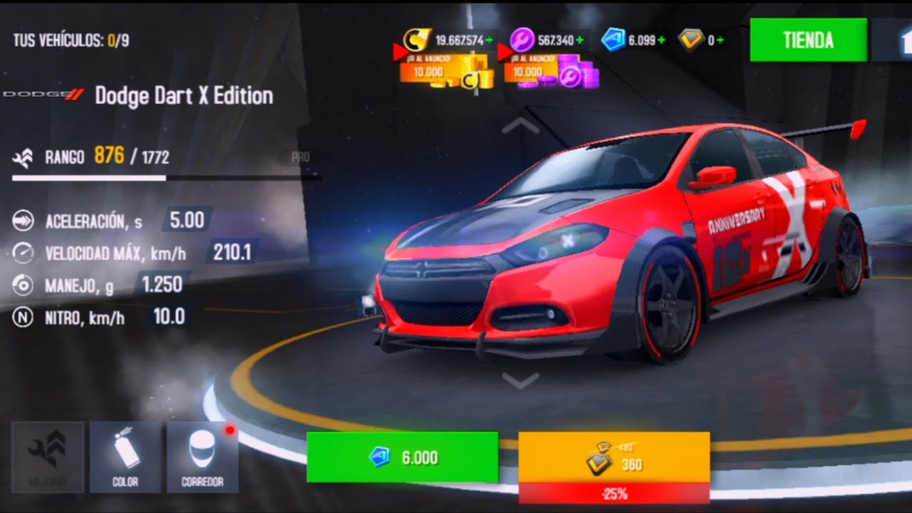Asphalt 8:)😍✨Dodge Darte X Edition😼😎 | Nuevo Auto Para La Colección🤑😌