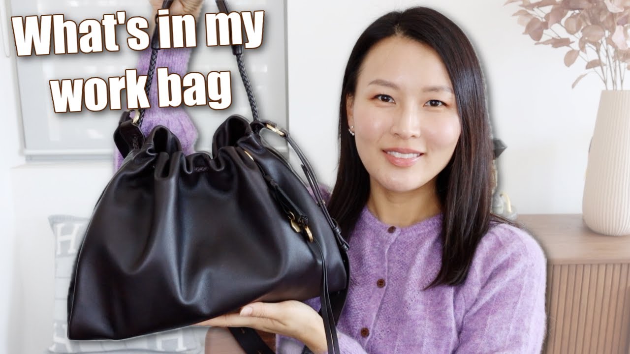 ❌Why I stopped using designer bags for work. What’s in my work bag | Songmont small Gather bag