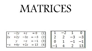MATRICES-HW for Test#4-Section 12.2-Part-I