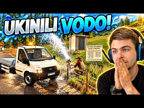 INŠPEKCIJA JE ZAPRLA NAŠO VODO! (POD JEZOM #23) [FS25 SLO]