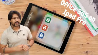 Office Work On Ipad Pro Office365 Apps On Ipad Microsoft On Ipados Apple Ipados For Work