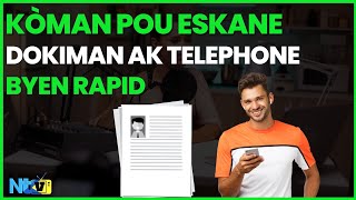 SCANNER YON DOKIMAN AK TELEPHONE OU  #scanner #documents #pdf screenshot 4