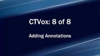 8. Annotations