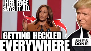 KAMALA rallies are COMPLETE CHAOS at every stop