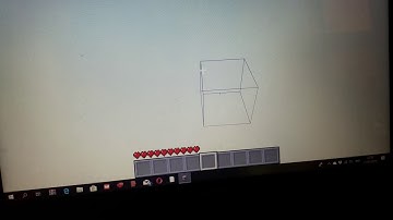 Glitch in Minecraft Indev