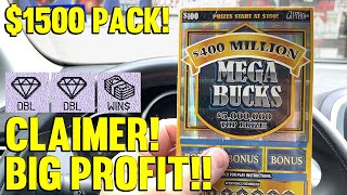WINNING BIG on a FULL PACK OF $100 LOTTERY TICKETS!