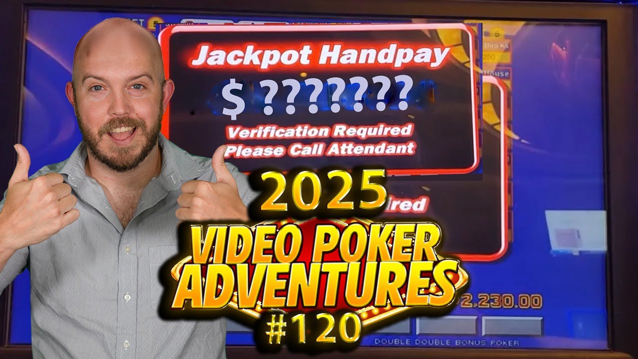 Our Biggest Video Poker Win EVER! What a Hand Pay!!!