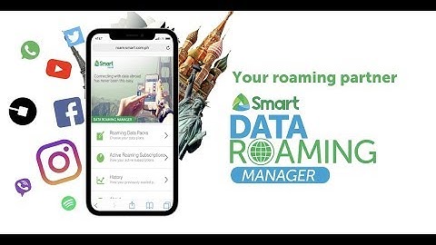 Roam with Smart around the world with the Data Roaming Manager!