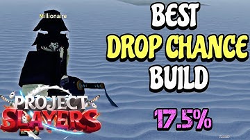 Best Drop Chance Build In Project Slayers!!!