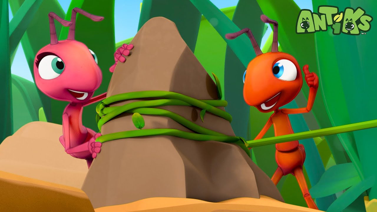 Pegangan yang Kuat! | ANTIKS Indonesia | Kartun Anak-anak | BARU 2023 | Petualangan Semut ANTIKS