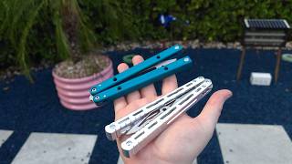 Squid Trainer V4 vs Barracuda V2 - What Is The BEST Balisong??