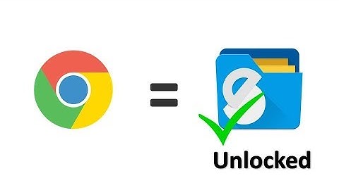 How to open locked sdcard using Google Chrome in 10sec