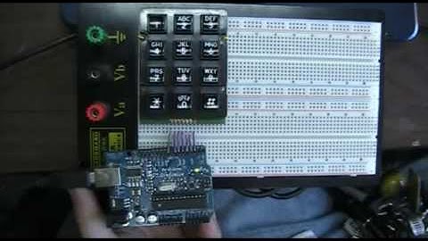 Using a keypad with arduino