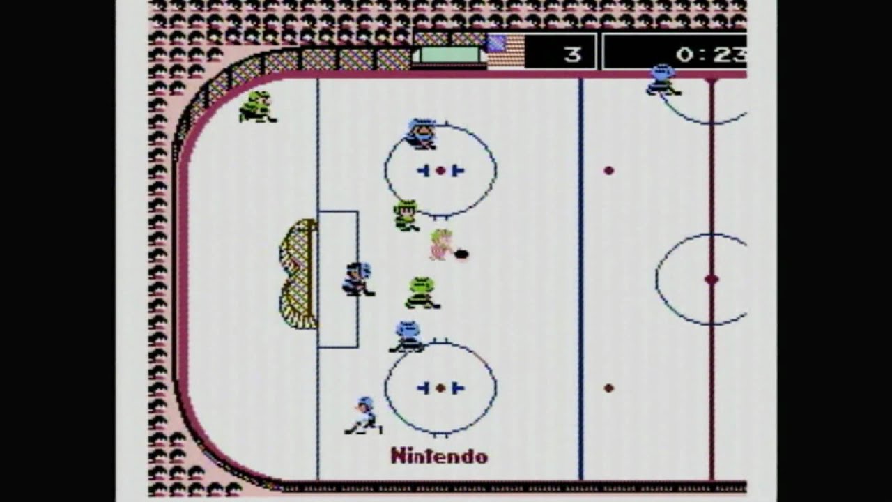 Sælger vest sød smag Classic Game Room - ICE HOCKEY for NES review - YouTube