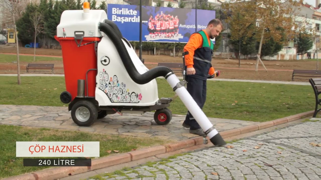 Benzinli Elle Kumandalı Süpürge Makinesi MAMUT PRO ST