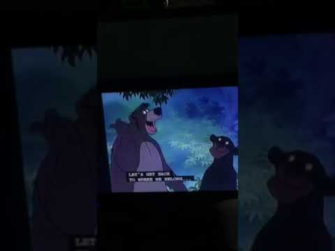 Closing to The Jungle Book 1991 VHS (Version #1)