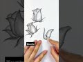 flower drawing flower sketching video art by Miss artba new video trending song by BTS song fya
