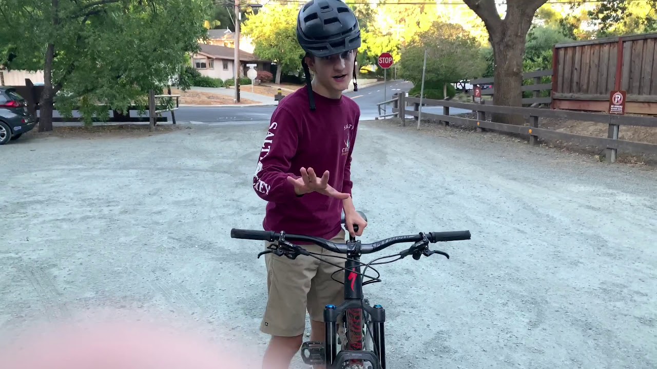 HOW TO WHEELIE A MTB IN CALIFORNIA YouTube