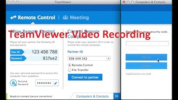 How To Record TeamViewer Session | How to Record a TeamViewer Meeting Session - Free