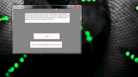Runescape auto talker (download link below)