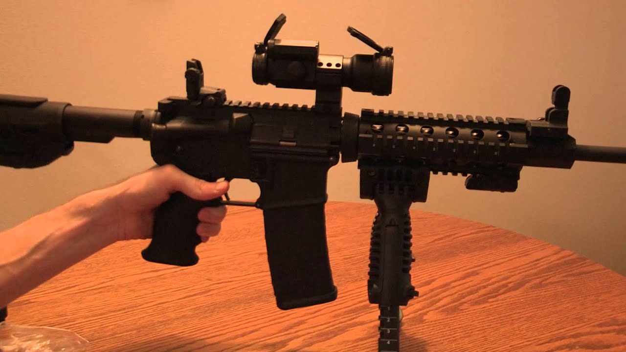 DPMS Panter AR-15 Review and accessories - YouTube.