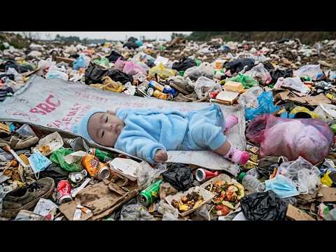 Full video: A single mother helps a 3-month-old baby abandoned by its parents in harsh weather