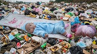 Full video: A single mother helps a 3-month-old baby abandoned by its parents in harsh weather