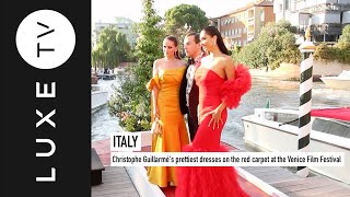 Christophe Guillarmés prettiest dresses on the red carpet at the Venice Film Festival