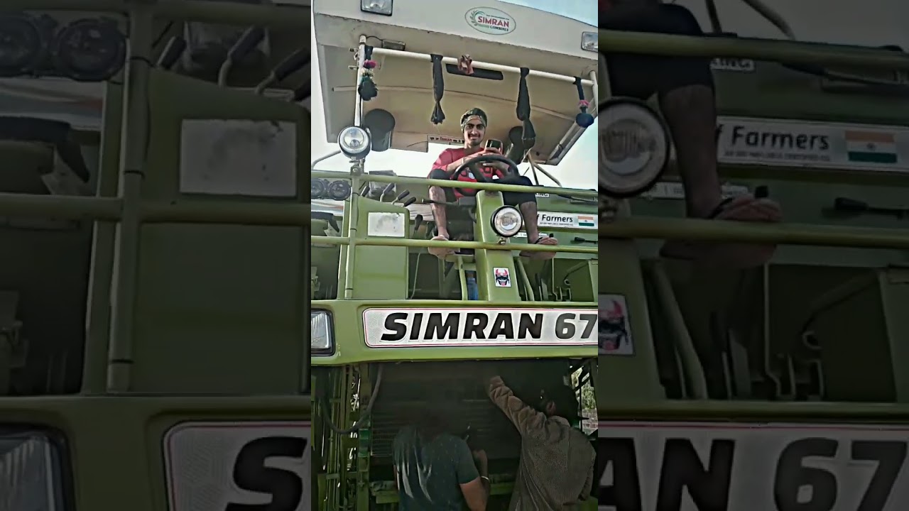 Simran harvester combine 