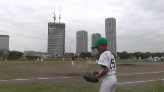 20141004(新人戦)第2○1新作こども会 少年野球 川崎市高津区