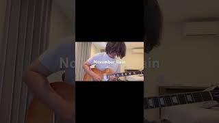 November Rain Guitar Solo #guitar #guitarsolo #rock #music #guitarcover