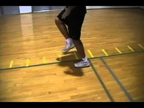 Ladder   1 Leg Slalom