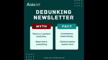 Debunking Newsletter Myths | AidaJet AI-Powered Newsletter
