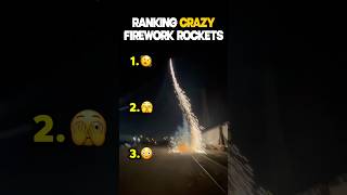 Ranking CRAZIEST rockets 🚀🫪 #whistlerockets #llorona #strobes #stroberockets #fireworks