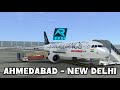 Air India Star Alliance Airbus A320-200 ✈️ | Ahmedabad → New Delhi 🇮🇳 | Full Flight Simulation