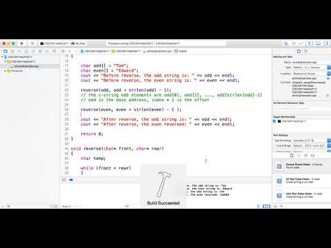 A trick error in reverse c string program
