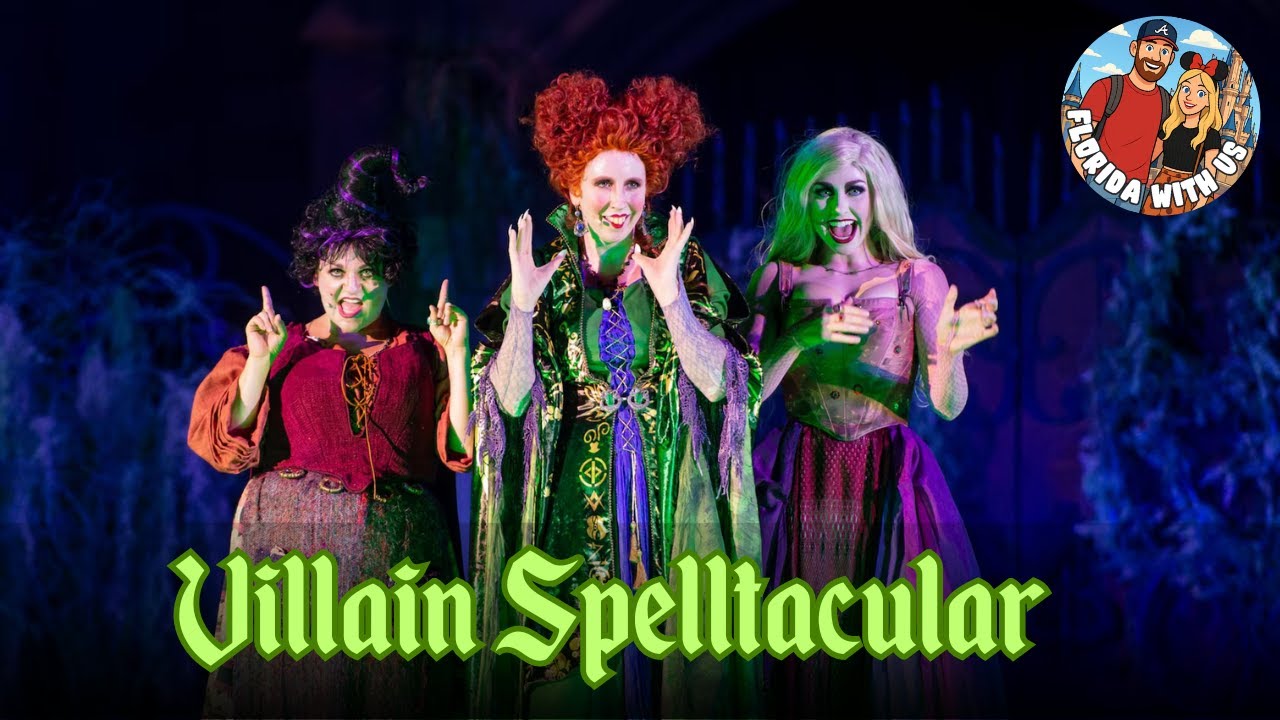 Full Hocus Pocus Villain Spelltacular Show | Mickey’s Not-So-Scary ...