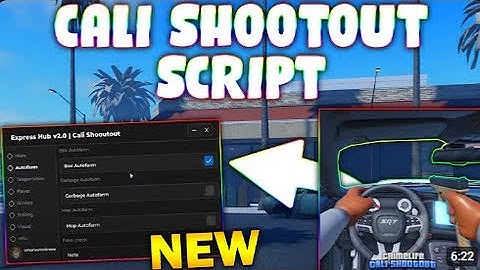 Cali Shootout Script | Silent Aim, Grass Money Farm, Aimbot, Hitbox, ESP | ALL EXECUTORS