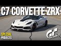 Gt7  chevrolet c7 corvette zrx build tutorial  special projects